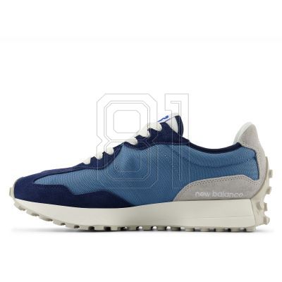 2. Women's/men's sports shoes New Balance NB 327 sneakers suede blue (U327CJ)