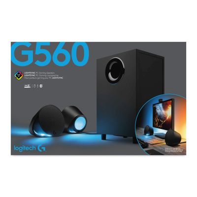 24. Logitech G G560 Speaker Set 120W PC/Laptop Black 2.1 Channels 30W Bluetooth