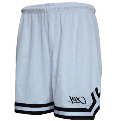 2. K1X Double-X Shorts White Men's Basketball Training Shorts - 6013698