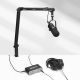12. BOYA BY-DM500 Cardioid XLR Dynamic Microphone for Podcasts - Black