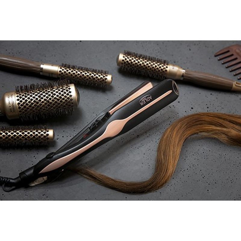 9. Adler AD 2318 hair straightener (35W; black)