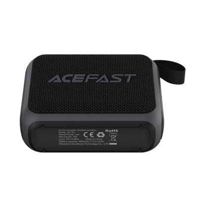 5. Acefast K4 Go Bluetooth 5.4 Mini Wireless Speaker - Black