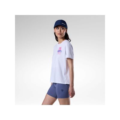 3. ROSSIGNOL Women's W Graphic Waterfall Tee White