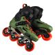 9. NA1601 SLAYD GREEN SLALOM ROLLER SKATES SIZE 41 NILS EXTREME