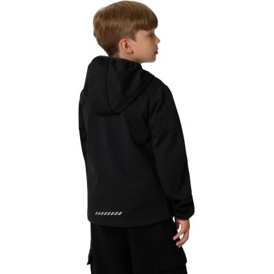 3. 4F Boys' M598 Softshell Jacket Deep Black 4FJWAW26TSOFM598 20S