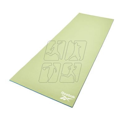 11. Reebok RAYG-11060BLGN reversible yoga mat