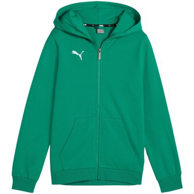 Puma teamGoal Casuals Hooded Kids' Sweatshirt Green 658596 05