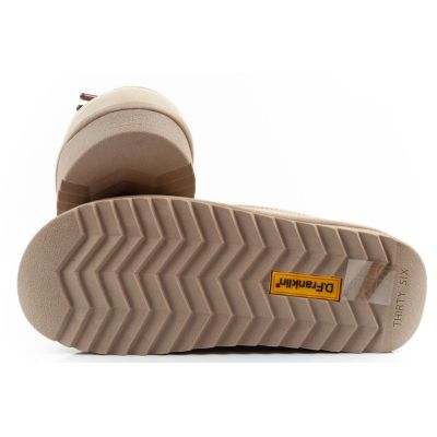 9. D.Franklin women's snow boots winter fashionable insulated ankle boots