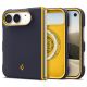 Spigen Nano Pop MagSafe iPhone Duo Case - Navy Blue and Yellow