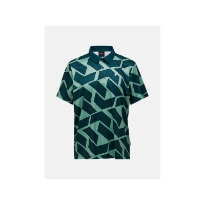 PEAK PERFORMANCE M Graphic Polo Men's T-Shirt, Green