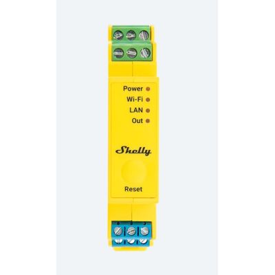 3. Shelly Pro RGBWW PM Wireless Yellow