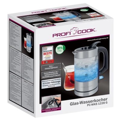5. Electric kettle WKS 1228 G PROFICOOK