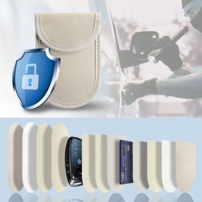 2. Tech-Protect KLR100 RFID Blocking Car Key Case - Beige