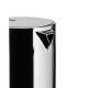 4. Alessi 9090/3 3-Cup Stainless Steel Induction Coffee Maker
