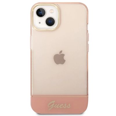 3. Guess GUHCP14MHGCOP iPhone 14 Plus 6.7 "pink / pink hardcase Translucent