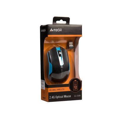 4. A4 TECH V-TRACK G3-200N-1 A4TMYS46037 mouse (optical; 1000 DPI; black)