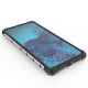 11. Honeycomb case armored cover with a gel frame for Samsung Galaxy A73 transparent