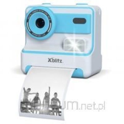 15. XBLITZ INSTANT CAMERA WITH FLASH BLUE PRINTER