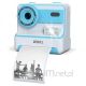 15. XBLITZ INSTANT CAMERA WITH FLASH BLUE PRINTER