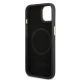7. Guess GUHMP13MSAPSTK iPhone 13 6.1" black/black hardcase Peony Logo Plate MagSafe