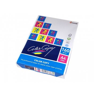 Mondi Color Copy 8687A16 office copier paper (A4; 160g/m2; 250 sheets; white paper; satin)