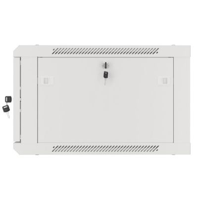 6. Lanberg WF01-6606-10S 6U Rack Wall-Mounted Cabinet Gray