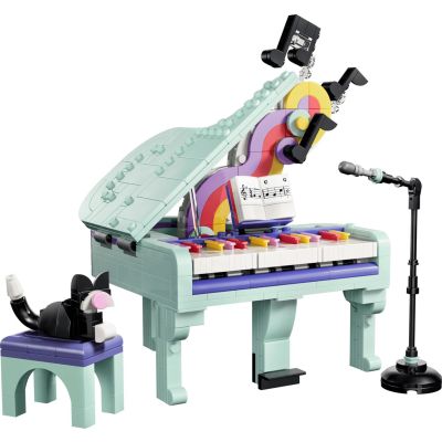 3. LEGO Creator 3in1 31392 - Decorative Piano with Cat