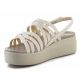 3. Crocs Brooklyn strappy lowwdg sandals W 206751-2Y2