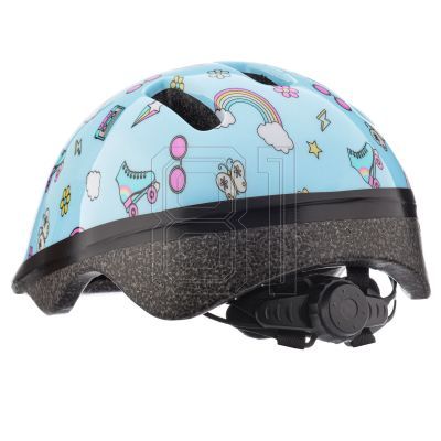 9. Meteor KS06 Rainbow Jr Bike Helmet 17434 size XS 44-48 cm