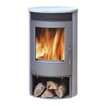 STOVE TARTU 5 BLACK+SOAPSTONE FINISH