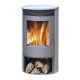 STOVE TARTU 5 BLACK+SOAPSTONE FINISH