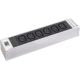 2. Rittal DK 7856.080 6-way power strip, internal, black, grey