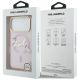 8. Karl Lagerfeld IML Choupettes Karl Script Logo MagSafe Case for iPhone 17 Pro - Pink