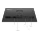 11. Lenovo ThinkVision P24q-40 Monitor, 23.8", Intrusion Protection Systems (IPS), 16:9 Aspect Ratio, 120 Hz, 4 ms, 2560x1440, 300 cd/m2, HDMI: 1, Raven Black, 36-Month Warranty
