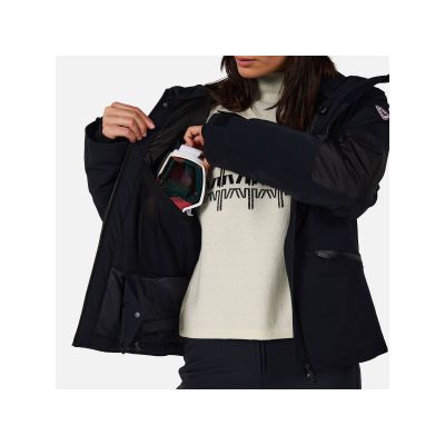 4. ROSSIGNOL W CIASTEL JKT women's ski jacket black