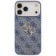 3. Guess 4G Big 4G Classic Logo Big Strap Metal Buttons Case for iPhone 18 Pro Max / 17 Pro Max – blue