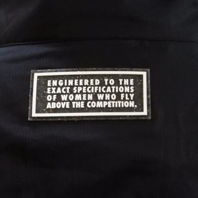 3. Nike Swoosh Fly Women's Basketball Jacket Black/White - CZ6602-010