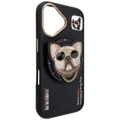 5. Nimmy Glasses Cool nag MagSafe case for iPhone 16 - black