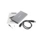 5. NATEC Rhino Go NKZ-1281 Hard Drive Case (2.5"; USB 3.0; Aluminum; Gray)