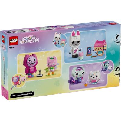 10. LEGO GABBY'S DOLLHOUSE 11215 Gabby's Buildable Cat Friends
