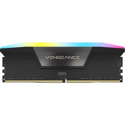 4. Corsair VENGEANCE RGB 64GB (2x32GB) DDR5 DRAM 6000MHz C40
