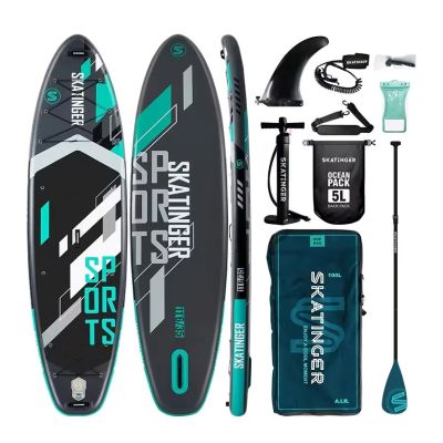 2. SUP board SKATINGER Gray sports 350x89x15 Yoga