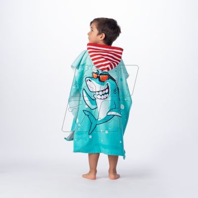 4. Aquawave Sharki Poncho Jr Towel 92800400595