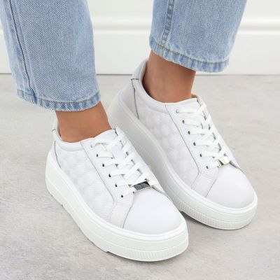 7. Filippo W DP7285 PAW639B quilted platform shoes