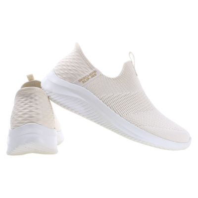 3. Skechers Slip-Ins Ultra Flex 3.0 – Cozy Streak 149708-NAT Beige 36