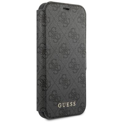 3. Guess GUFLBKSP12M4GG iPhone 12/12 Pro 6.1" grey/grey book 4G Charms Collection