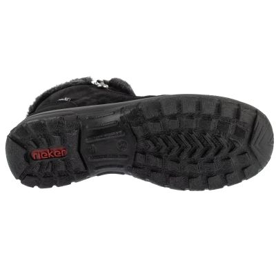 4. Rieker Booties L7188-00 Black 37