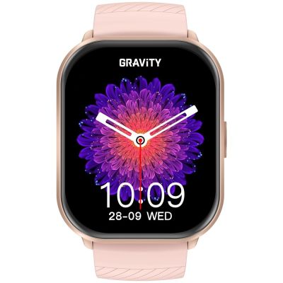7. Smartwatch Gravity Pink Strap + Bracelet GT43-1