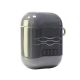 4. Audi IML Geometric Pattern Case for AirPods 1 / 2 - Gray