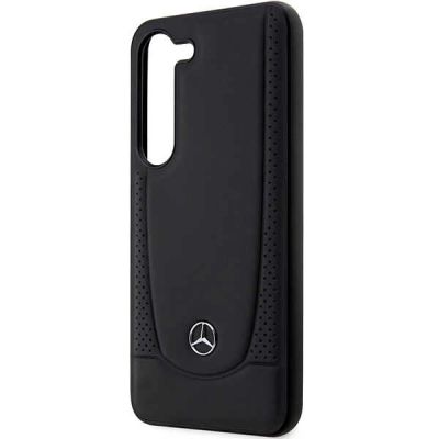 6. Mercedes Leather Urban case for Samsung Galaxy S23 - black